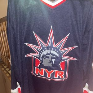 XL Wayne Gretzky #99 New York Rangers CCM Throwback Jersey